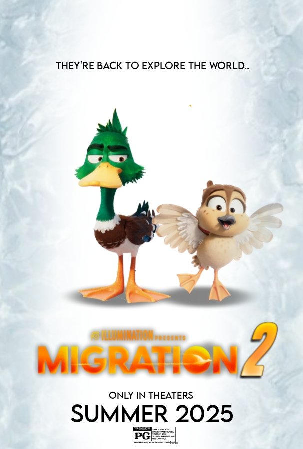 Migration 2 - Official 2nd Poster (Concept) by heybolol on DeviantArt