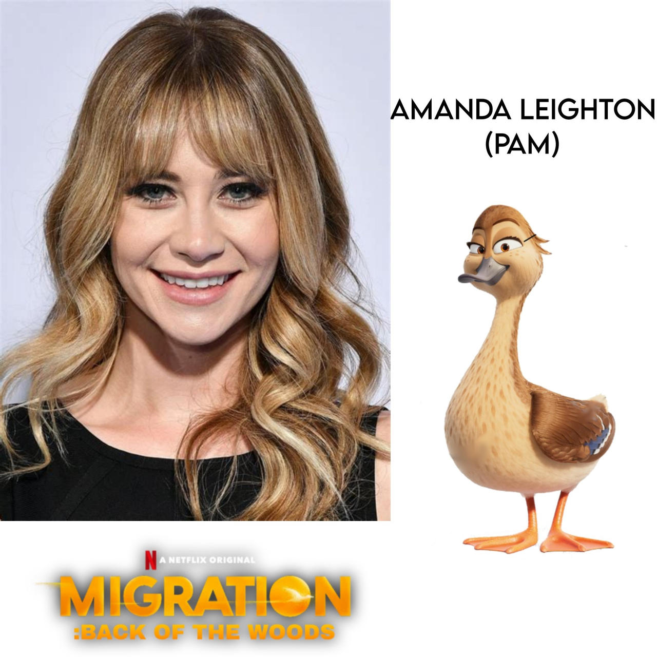 Migration: Back Of The Woods Cast: Pam by heybolol on DeviantArt