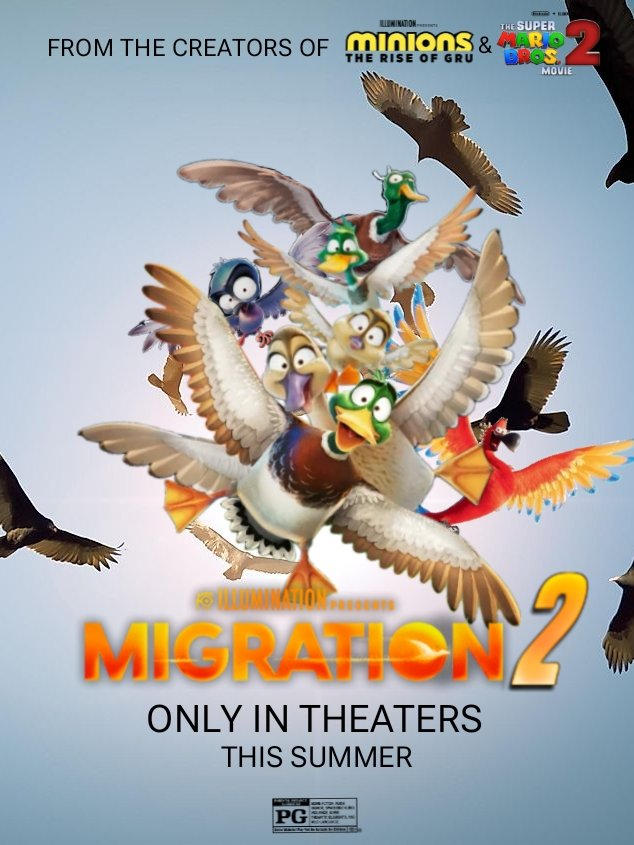 Migration 2 - Official Fan Poster 2 by heybolol on DeviantArt