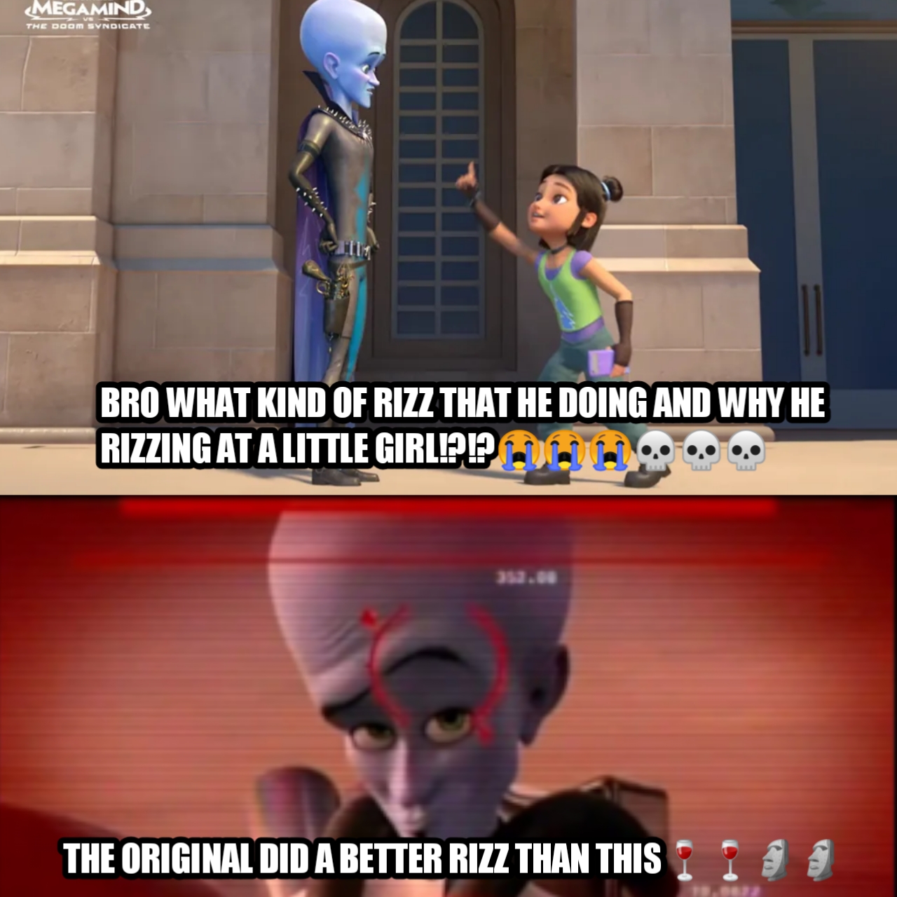 Megamind rizz by heybolol on DeviantArt