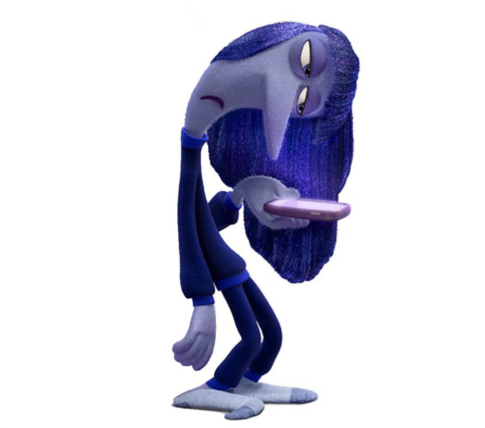 Ennui render - Inside Out 2 by heybolol on DeviantArt