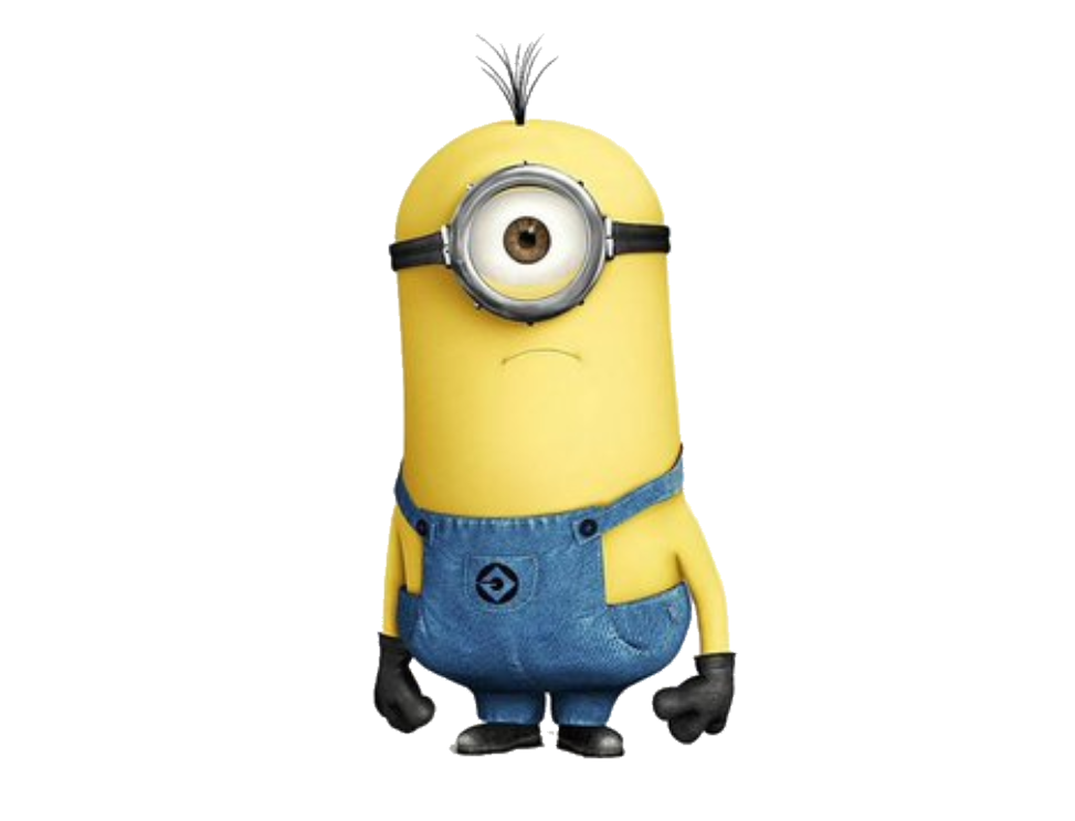 Minion Rander Despicable Me 2 - Taller one eye minion render by heybolol on DeviantArt