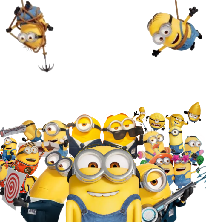 All of the Minions render by heybolol on DeviantArt