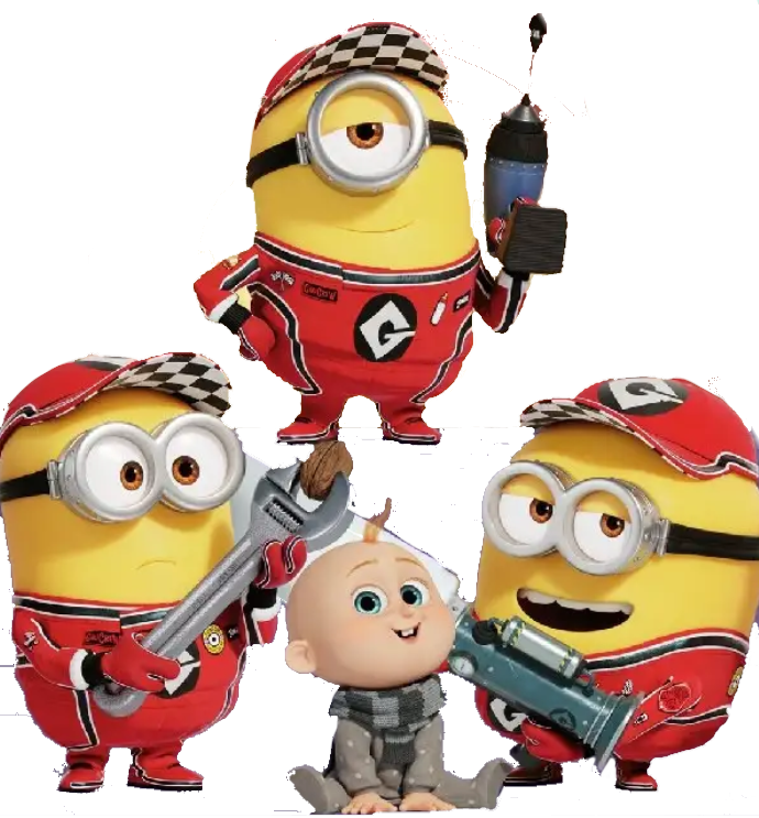 Despicable Me 4 - Race Minions with Try Jr. Render by heybolol on ...