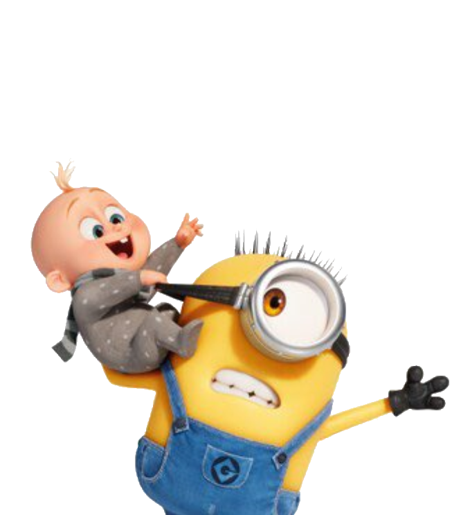 Despicable Me 4 - Minion with Gru Jr by heybolol on DeviantArt