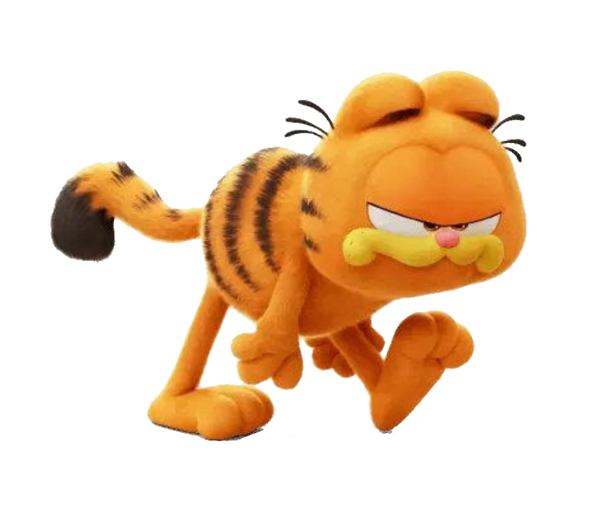 The Garfield Movie - Garfield Render by heybolol on DeviantArt