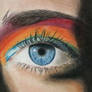 rainbow eye lol