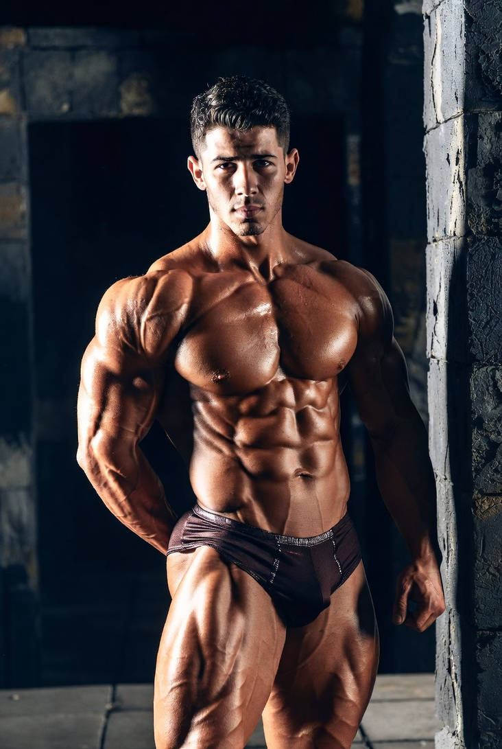 Nick Model Muscles Nick as a bodybuilder by TaliesinAI on DeviantArt