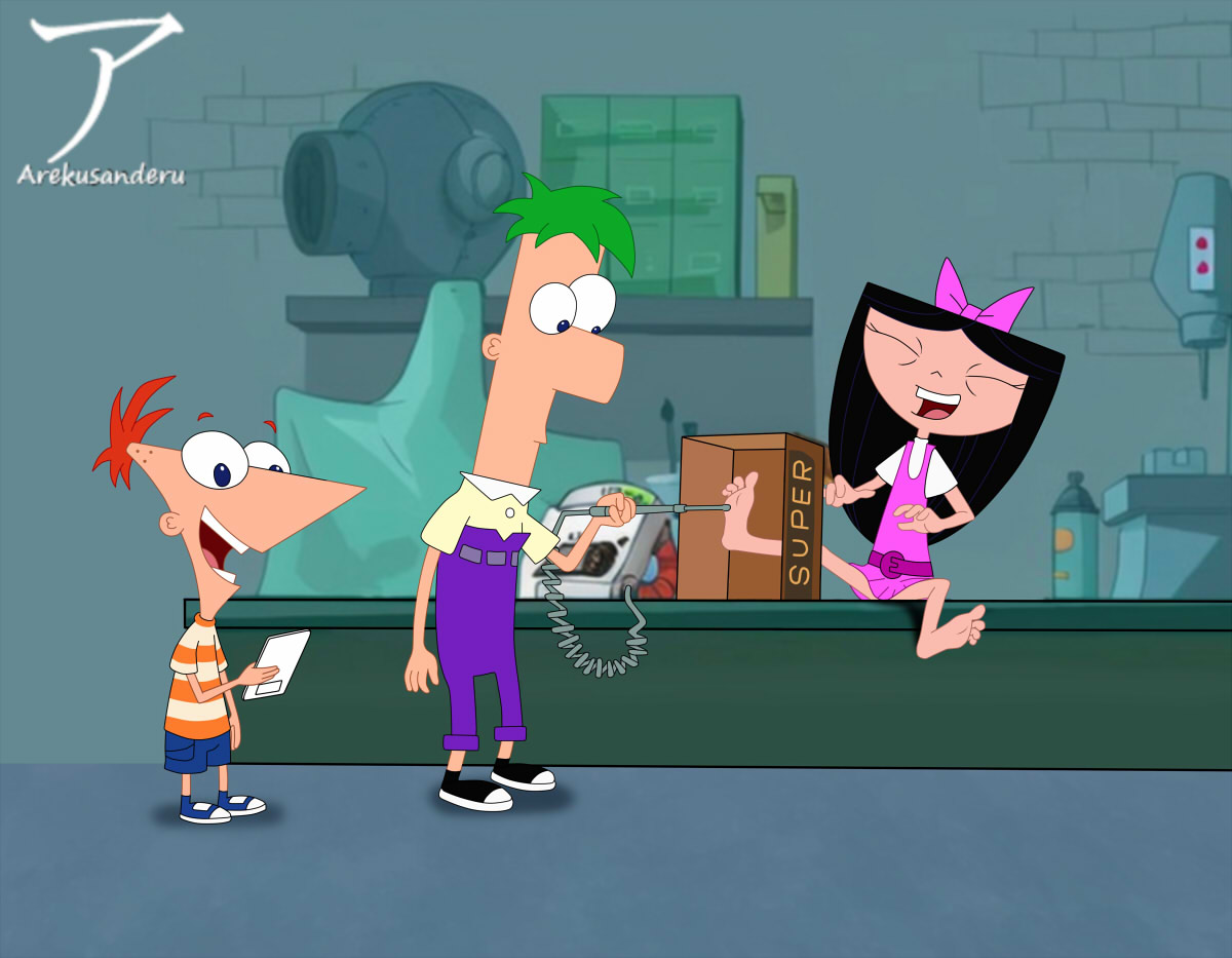 Commission Phineas and Ferb by takarafanarts on DeviantArt