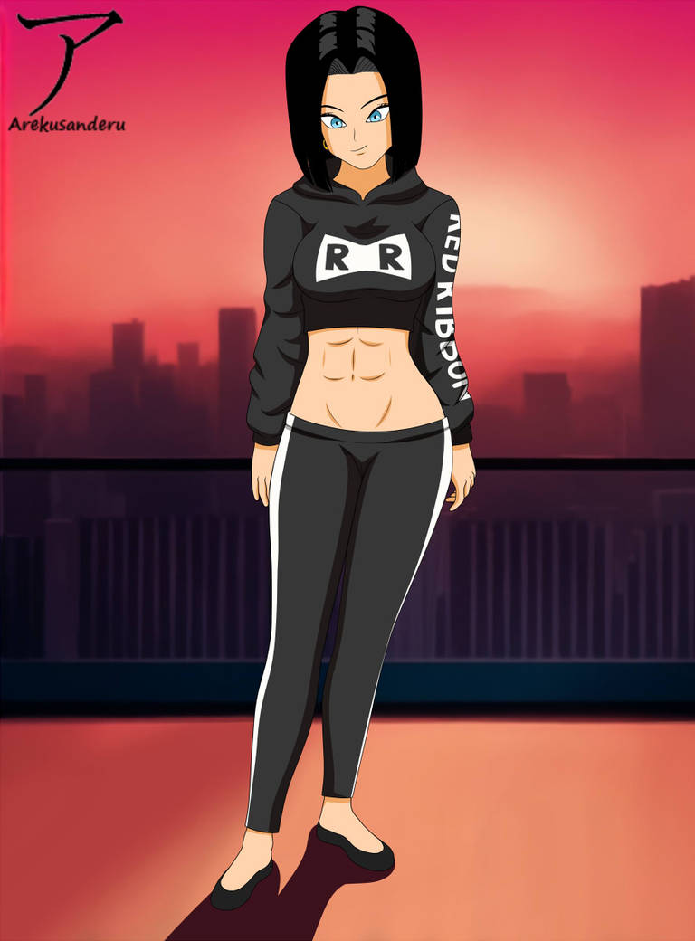 Commission Female Android 17 by takarafanarts on DeviantArt
