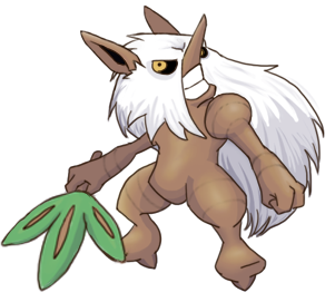 Shiftry Back Sprite Pokemon Redesign: Shiftry by Harley-Owen on DeviantArt