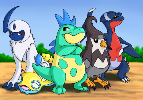 My heartgold poke-team