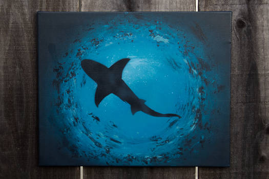 Sea Silhouette Series- Shark