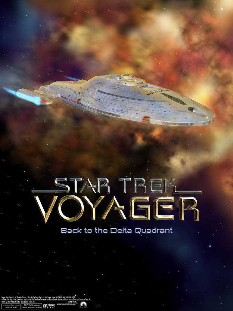 Вояджер звездный. Стар трек Вояджер. Star Trek 1995 poster.