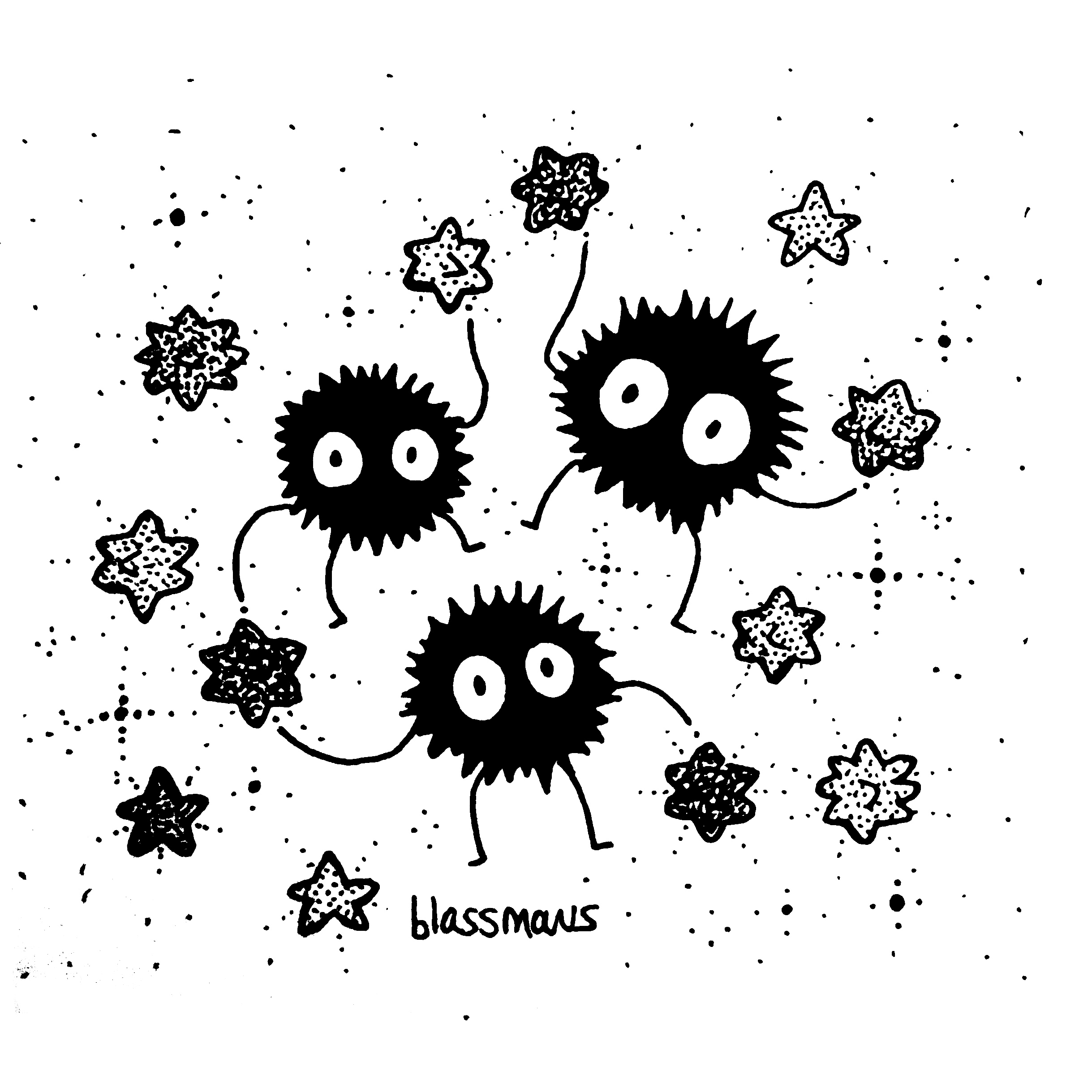 Soot Sprites (Spirited Away) by blassmaus on DeviantArt