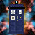 TARDIS Icon With Background