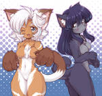 Furry Nina and Feena