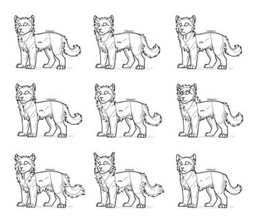 Cat lineart (P2U)