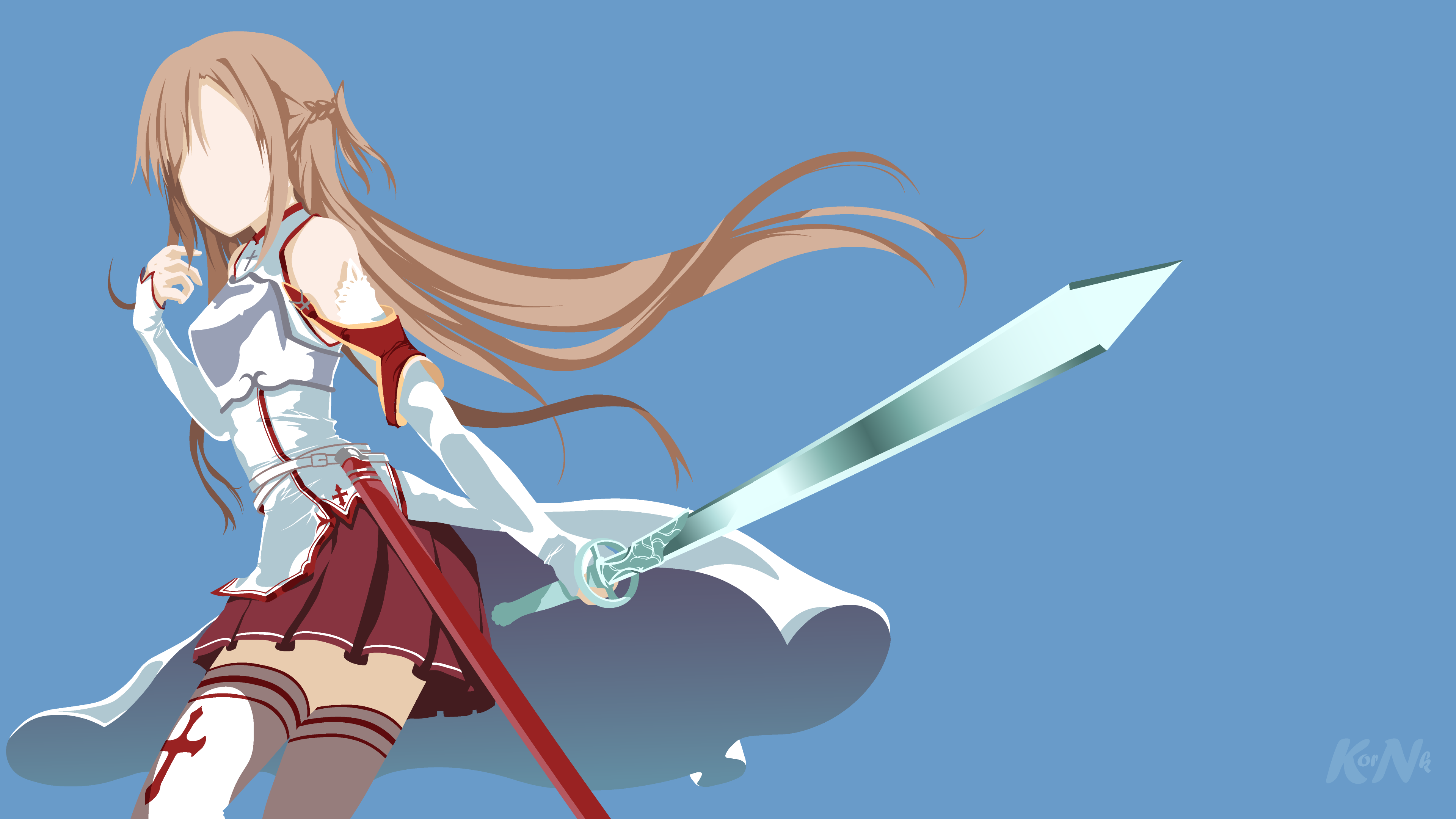 Yuuki Asuna (Sword Art Online), anime, anime girls, Sword Art