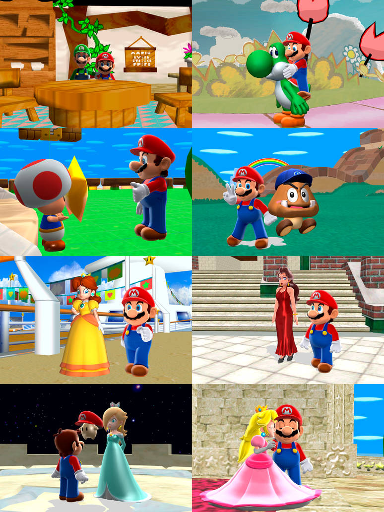 Mario Coexist Mario's friendships (Happy Mar10 Day) by Mariox330Colombiano on DeviantArt