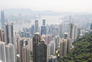 Skyscrapers in Hong Kong