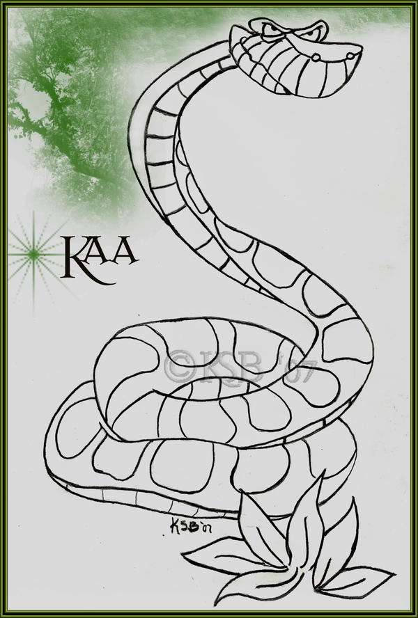 Kaa Python Colouring In Kaa by Iriesurfinchick on DeviantArt