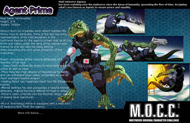 Agent Prime MOCC 2 Card by Quel2many