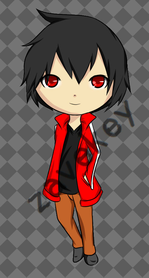 Shitaro Kisaragi  - chibi - fanart