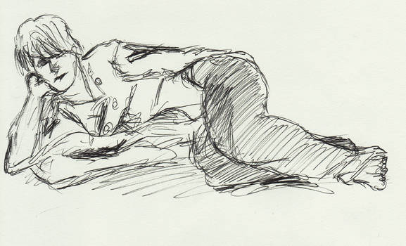 Figure Drawing 4 3min pose 1