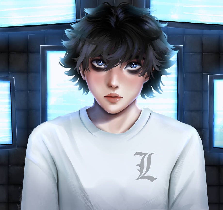 L Lawliet from Death Note by Eilizzle on DeviantArt