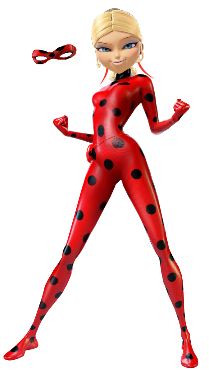 Chloe Bourgeois as Ladybug {PNG Render} by Astrogirl500 on DeviantArt