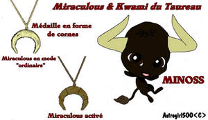 Miraculous et Kwami du Taureau {OC}