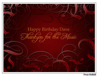 Happy Birthday Dave