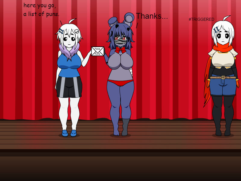 Can My GIRLFRIEND Name ALL the FNIA Characters? (FNaF AU) 