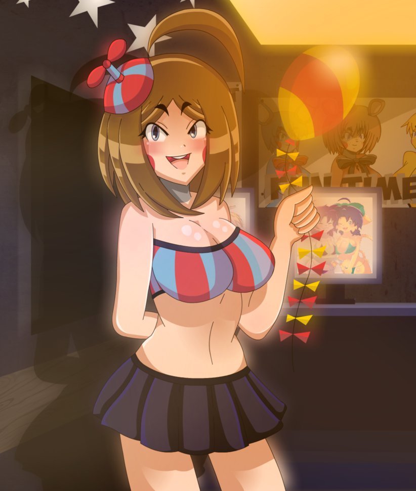 Fnia Balloon Boy Balloon Babe By Mairusu Paua- by balloonfuckboy Fnia Balloon Boy Balloon Babe By Mairusu Paua- by balloonfuckboy