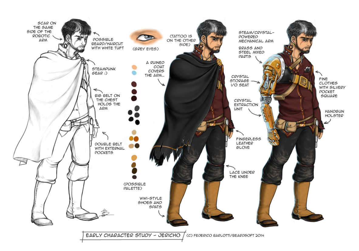 'Jericho' Early character study