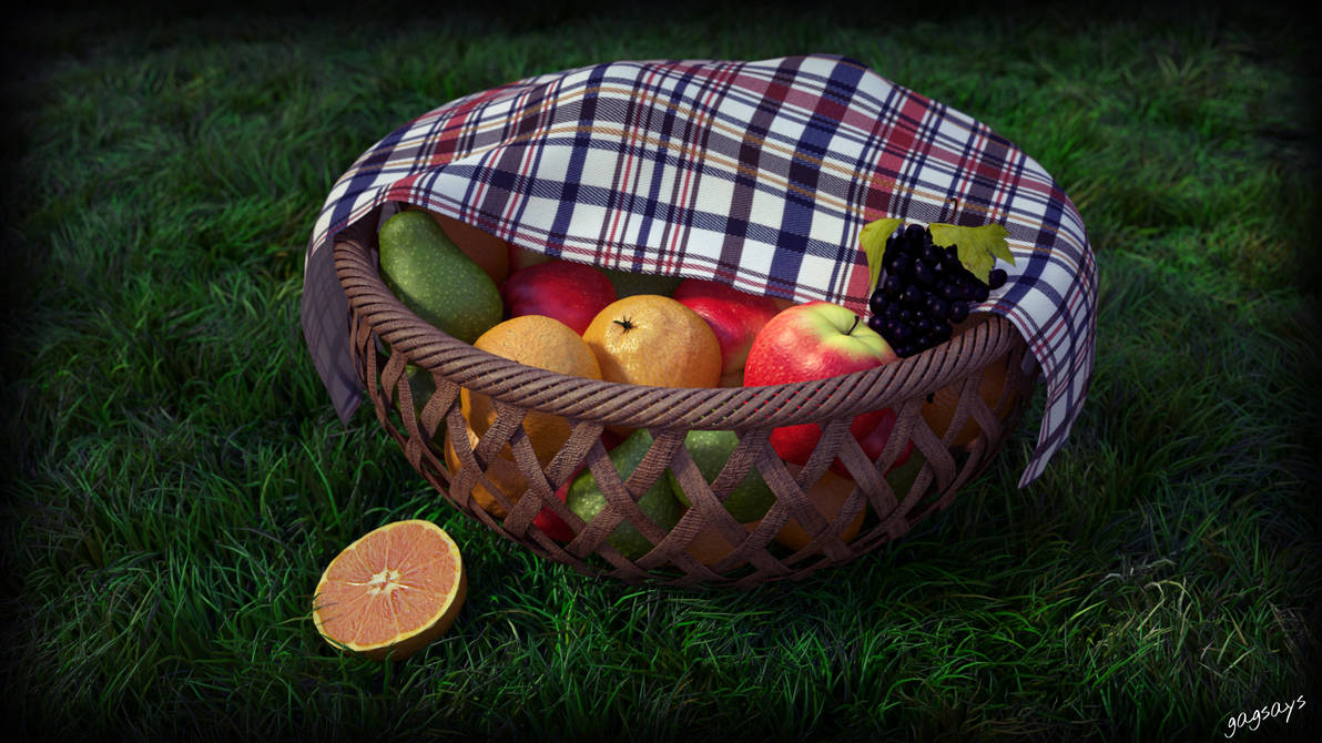 A fruit basket. by gagsays
