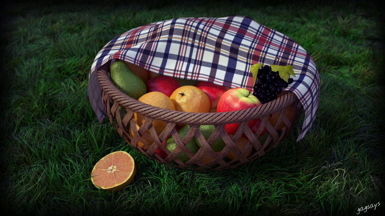 A fruit basket. by gagsays