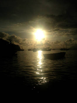 Sunset at Ubatuba - SP