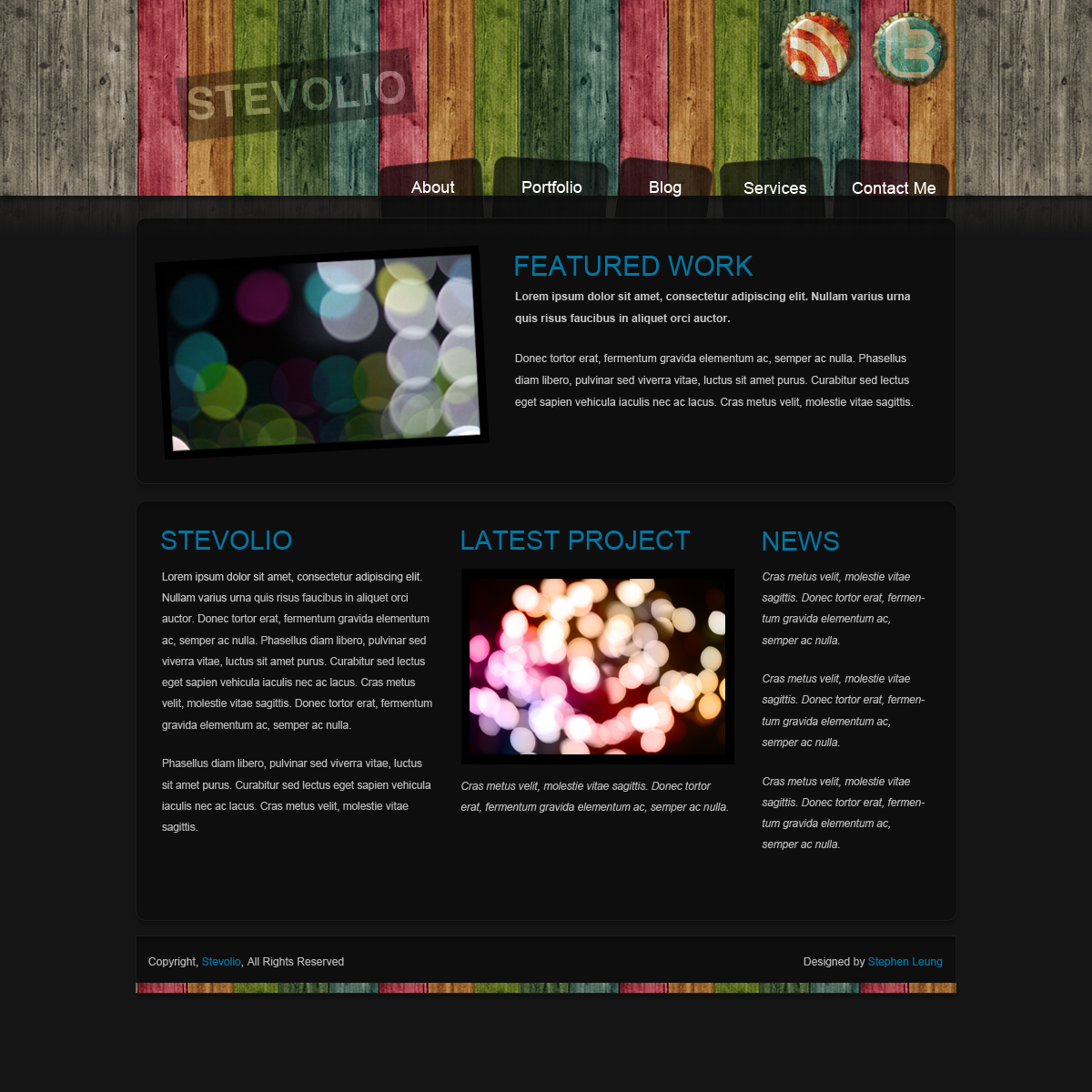 Web Layout Design Portfolio