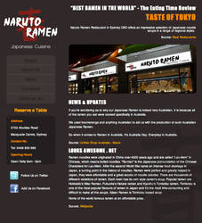 Naruto Ramen Website