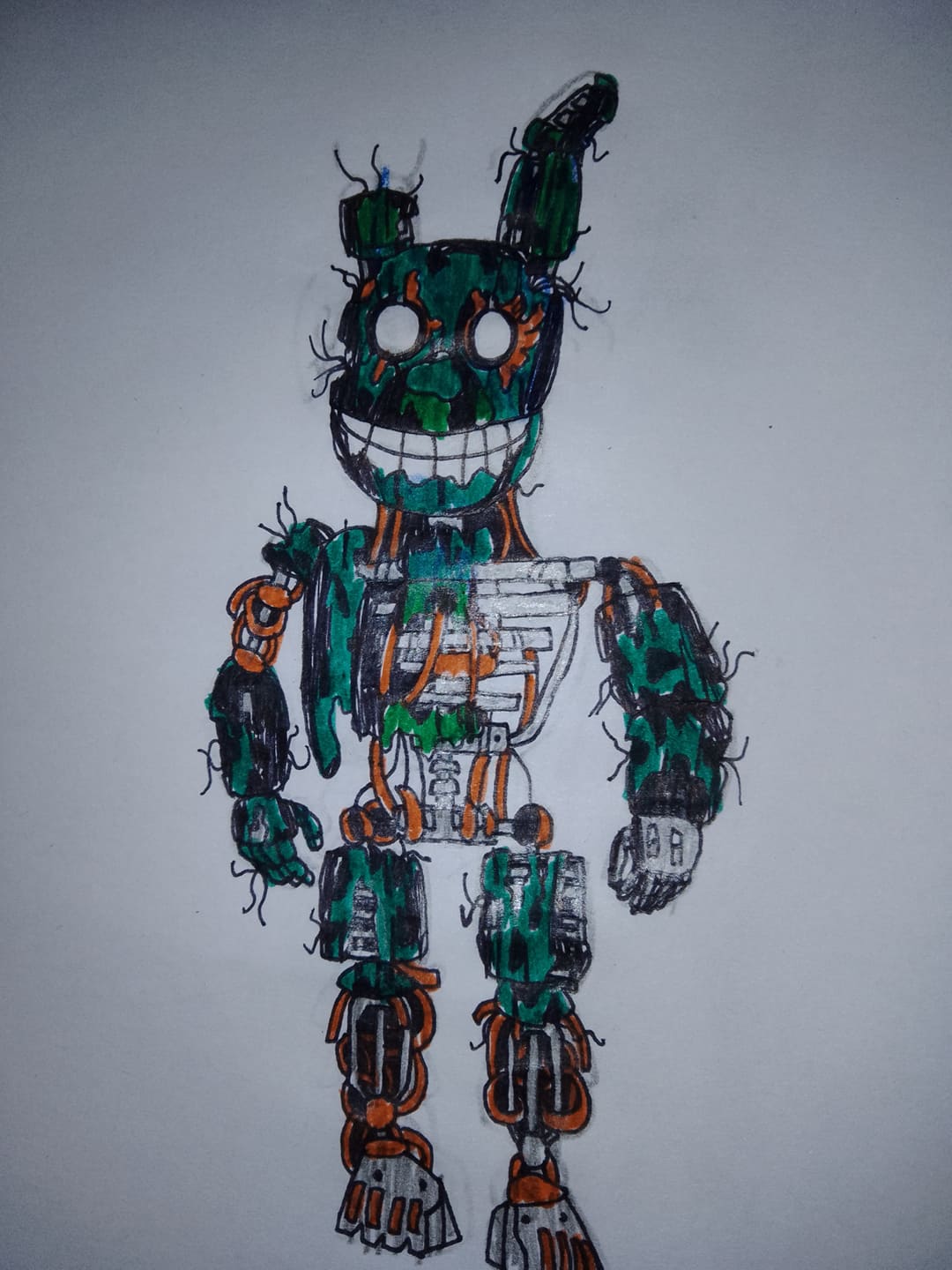 Dark Springtrap by elikaye on DeviantArt