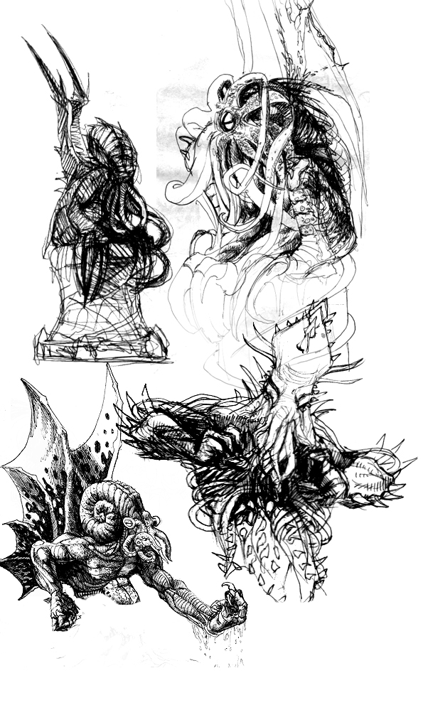 Cthulhu Doodles