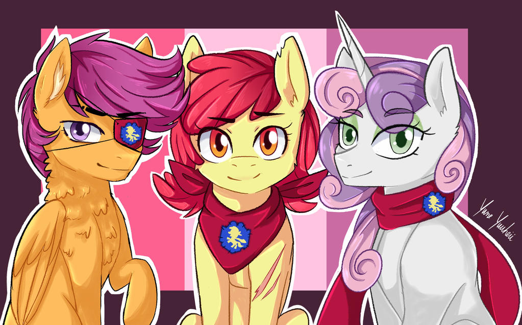 Cutie Mark Crusaders - Grown Up