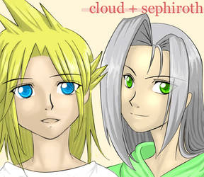 Fanart :: Kiddy Cloud + Sephy