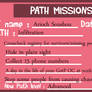 HSV: Ari Path Mission Sheet #2