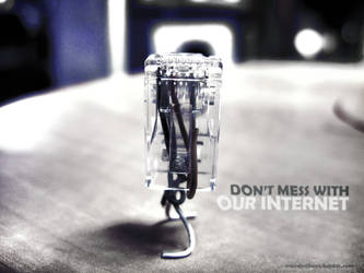 Don't mess with our internet