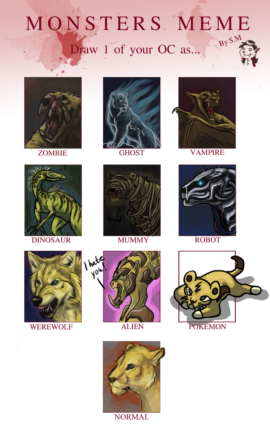Monster Mem Monster Meme by schroedingerskatze87 on DeviantArt