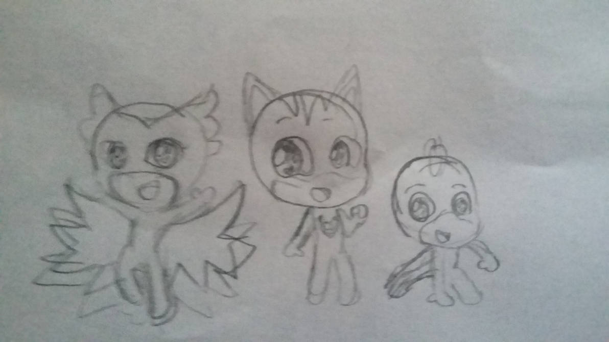 .:Old Art:. PJ Masks by Stewie106 .:Old Art:. PJ Masks by Stewie106