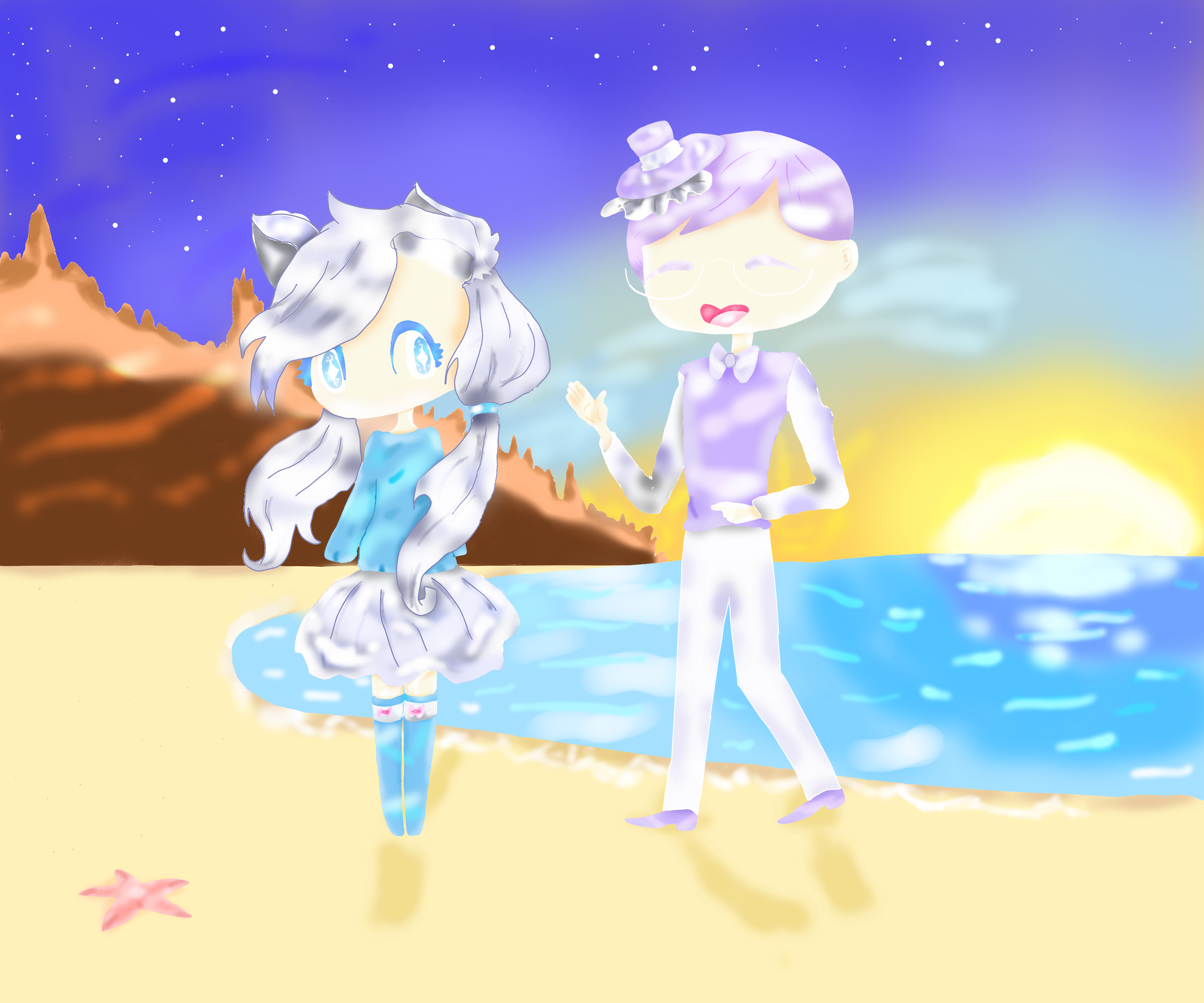 .:Collab:. | A Lovely Stroll~